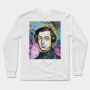 Alexis de Tocqueville Portrait | Alexis de Tocqueville Artwork 10 Long Sleeve T-Shirt